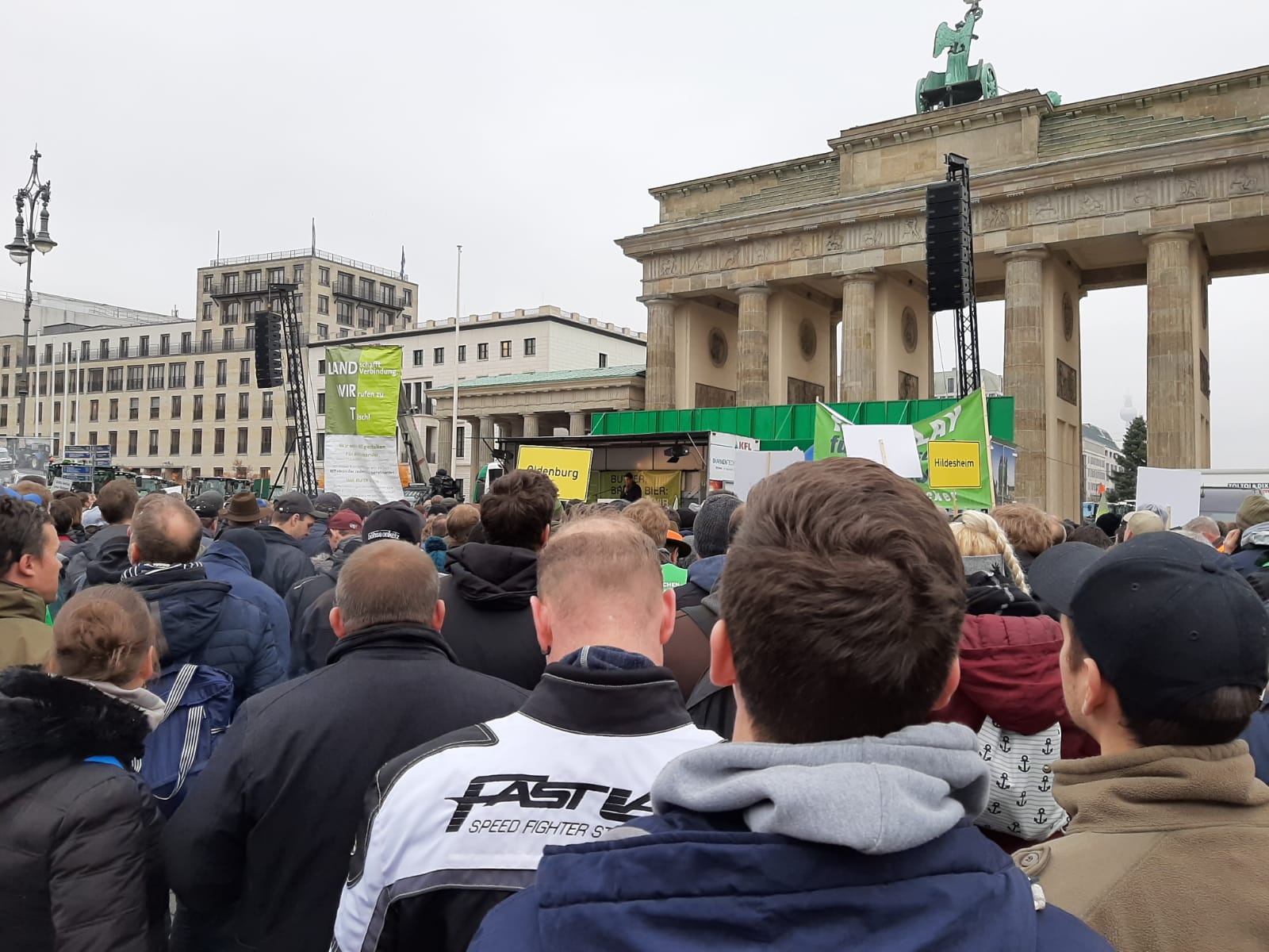 Landwirtschaftsproteste am 26. November 2019 in Berlin