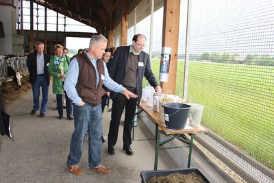 Beim Auftakt war 2015 Landwirtschaftsminister Christian Meyer zu Gast. Sein Ministerium fördert das Projekt