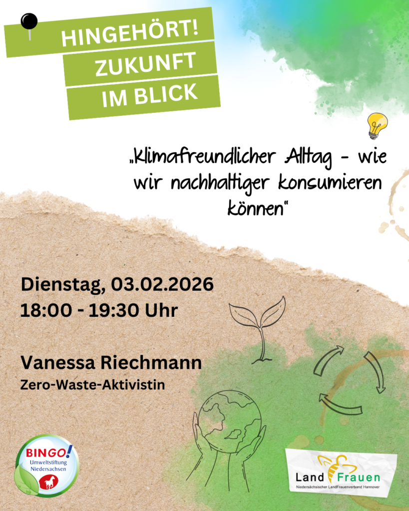 Hingehört! Klimafreundlicher Alltag