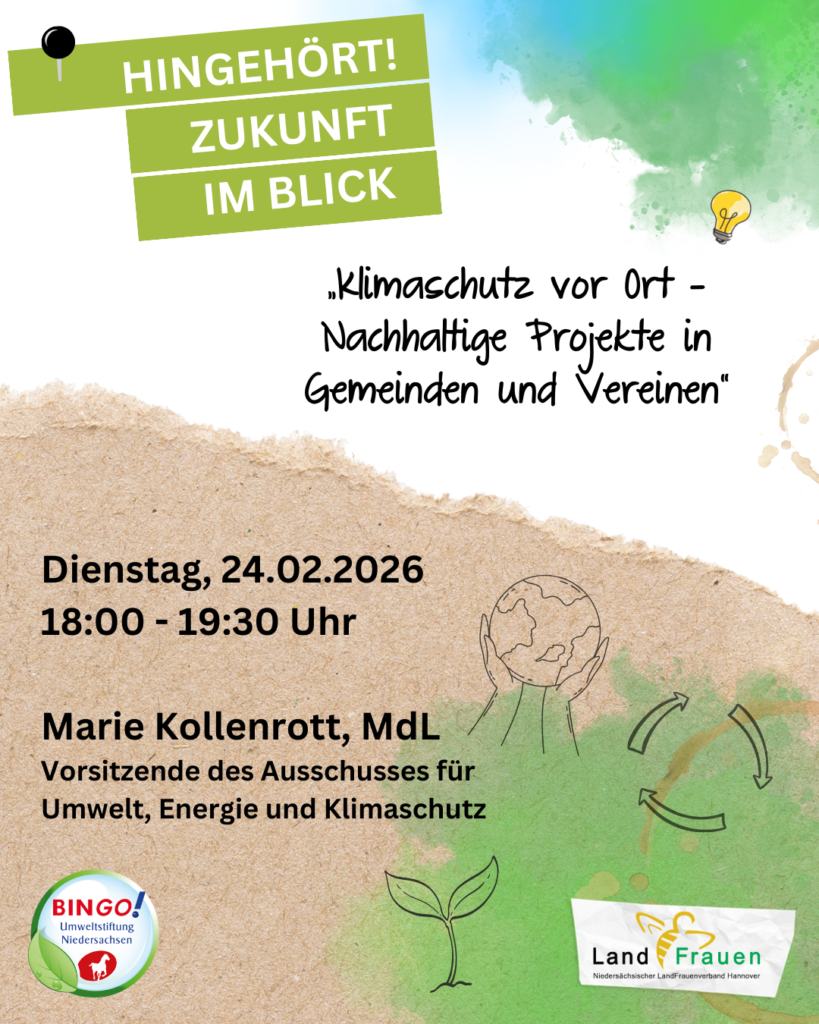 Hingehört! Klimaschutz vor Ort
